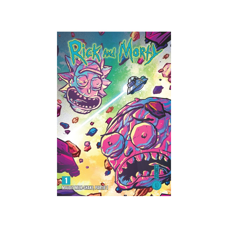 Rick & Morty Maudit milk-shake T01