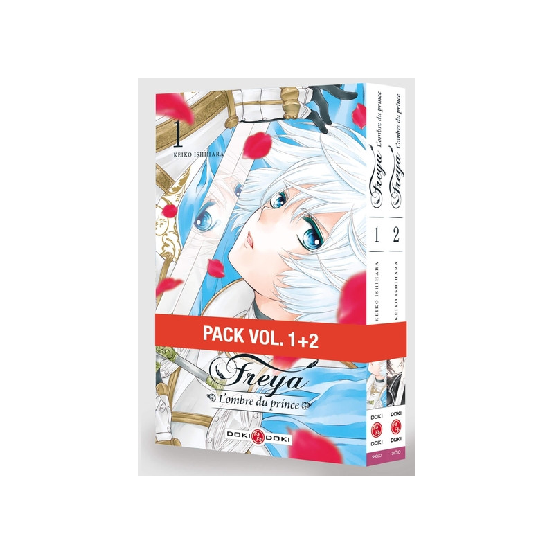 Freya - L'ombre du prince - Pack promo vol. 01 et 02 - édition limitée