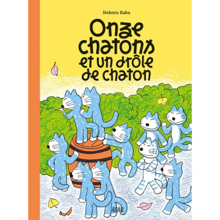 Onze chatons et  un drôle de chaton