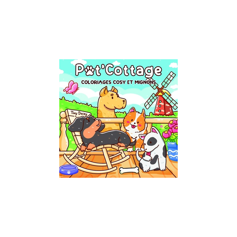 Pat'cottage  : coloriages cosy et mignons