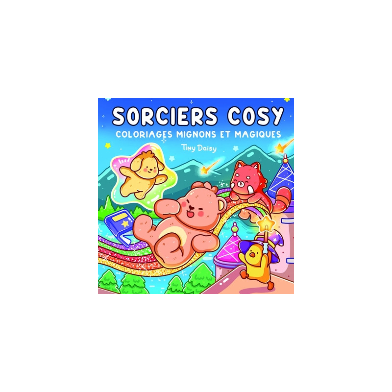 Sorciers cosy : coloriages mignons et magiques