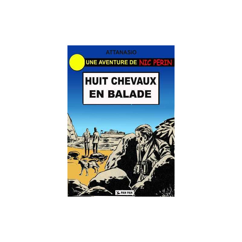 Huit chevaux en balade