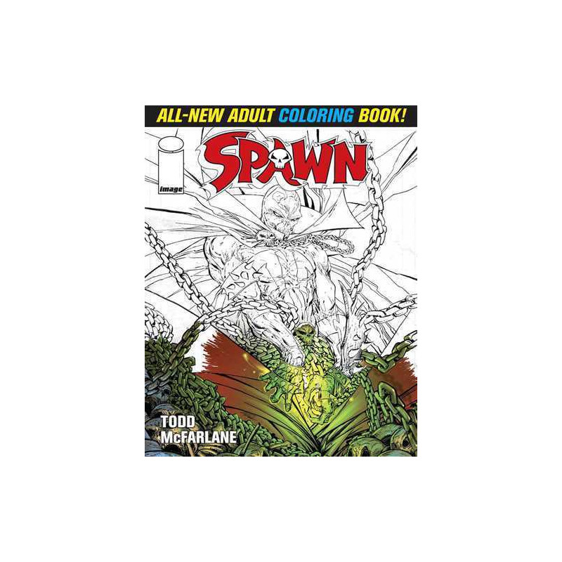 Spawn Adult Coloring Book