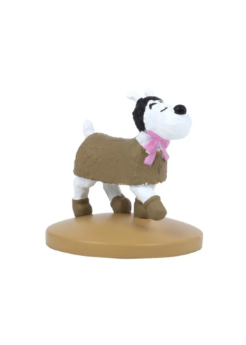 FIGURINE RESINE (COLLECTION 12CM) - MILOU EN MANTEAU