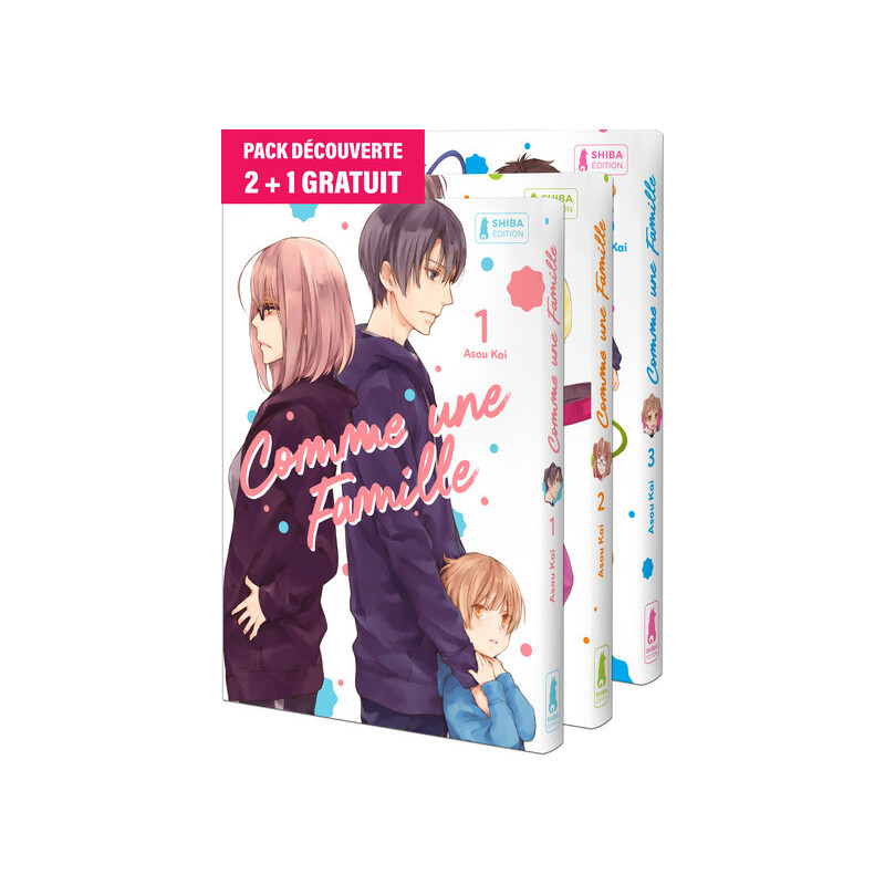 Comme une famille Pack 2 + 1 Gratuit