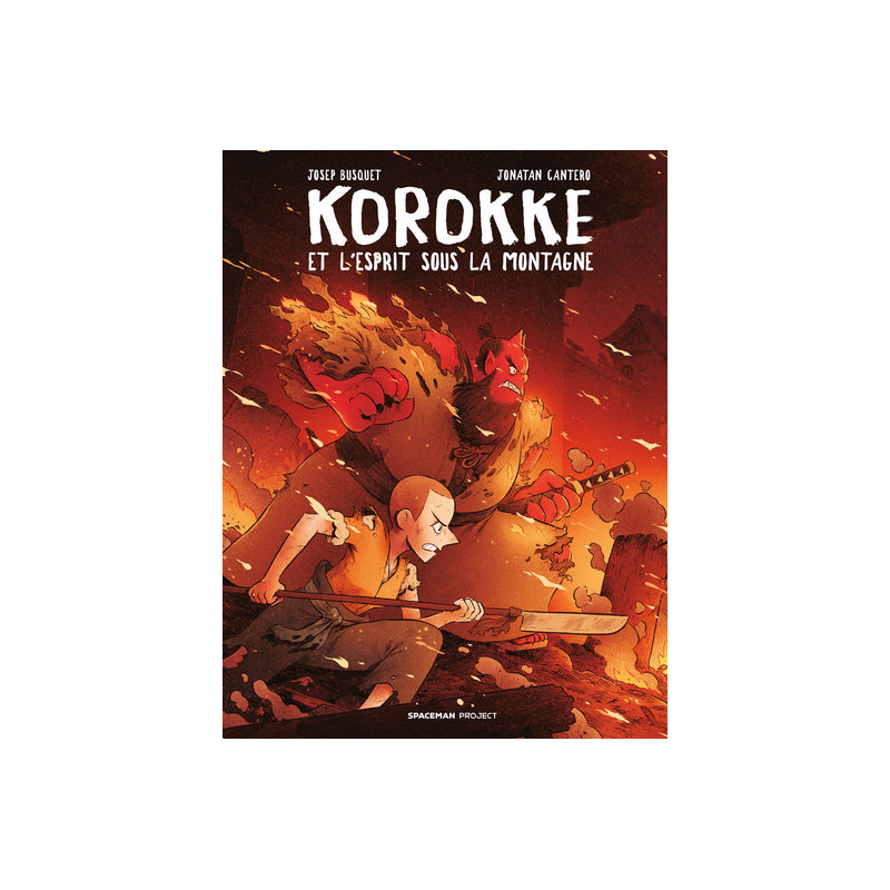 Korokke et l'esprit sous la montagne
