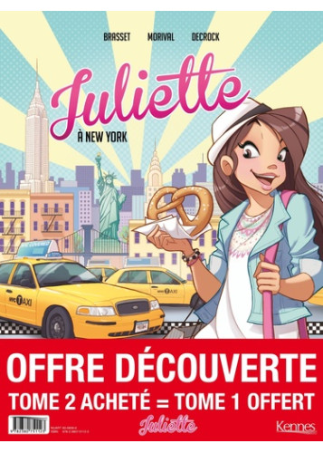 Juliette BD - pack T02 acheté  T01 offert 2022