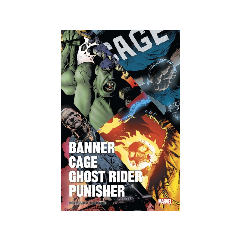 Banner/Cage/Punisher par Richard Corben