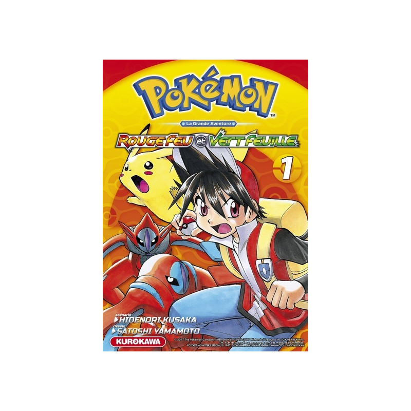 Pokémon Rouge Feu et Vert Feuille/Émeraude - tome 1