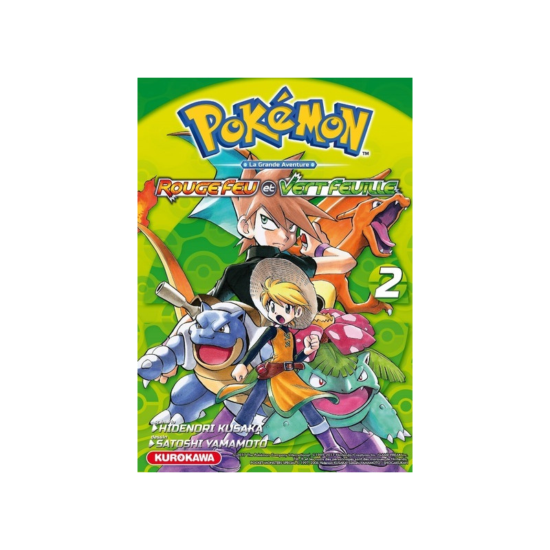 Pokémon Rouge Feu et Vert Feuille/Émeraude - tome 2