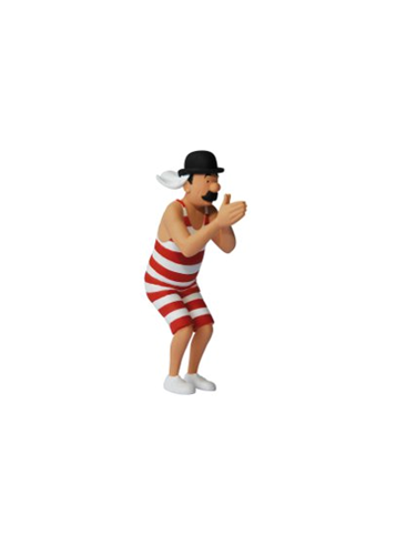 FIGURINE PVC - DUPONT BAIGNEUR (8.5 CM)