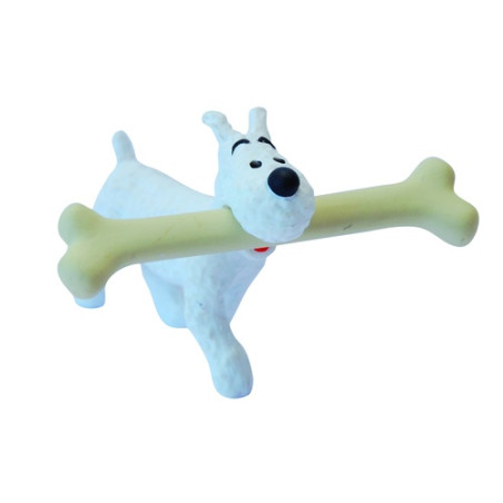 FIGURINE PVC - MILOU MARCHANT AVEC OS 4,5CM