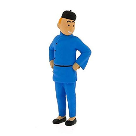 FIGURINE PVC - TINTIN LOTUS (9 CM)