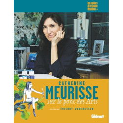 Catherine Meurisse, sur le pont des Arts