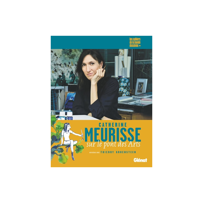 Catherine Meurisse, sur le pont des Arts