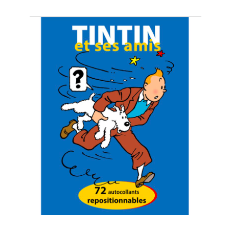 LIVRE STICKER - TINTIN ET SES AMIS