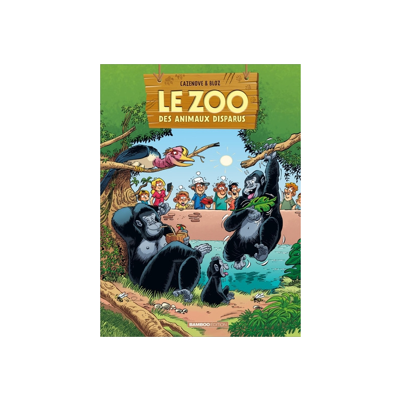 Le Zoo des animaux disparus - tome 04 - top humour