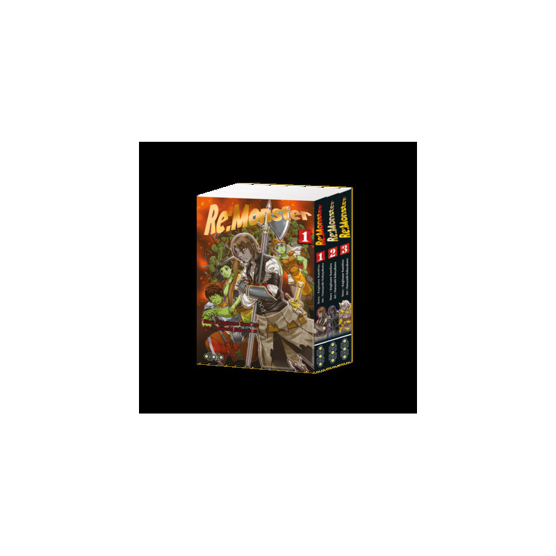 Pack Or : Re: Monster T01 à T03