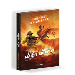 Léo Major et Audie Murphy - écrin héros de guerre