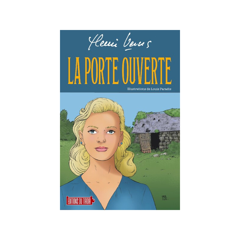 Henri vernes - la porte ouverte (roman illustré)