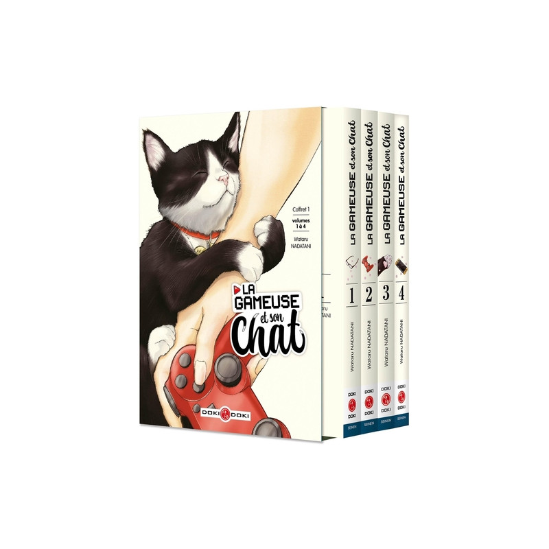 La Gameuse et son chat - Coffret vol. 01 à 04