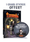 Tizombi - tome 04 + déco Halloween 2022