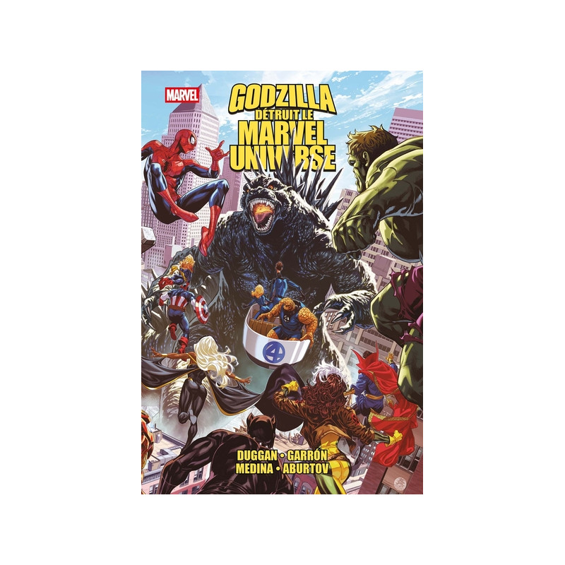Godzilla détruit le Marvel Universe