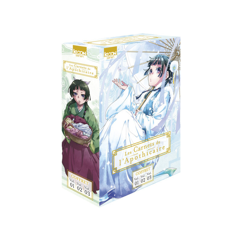 Coffret Les Carnets de l'apothicaire vol. 1 à 3 2026