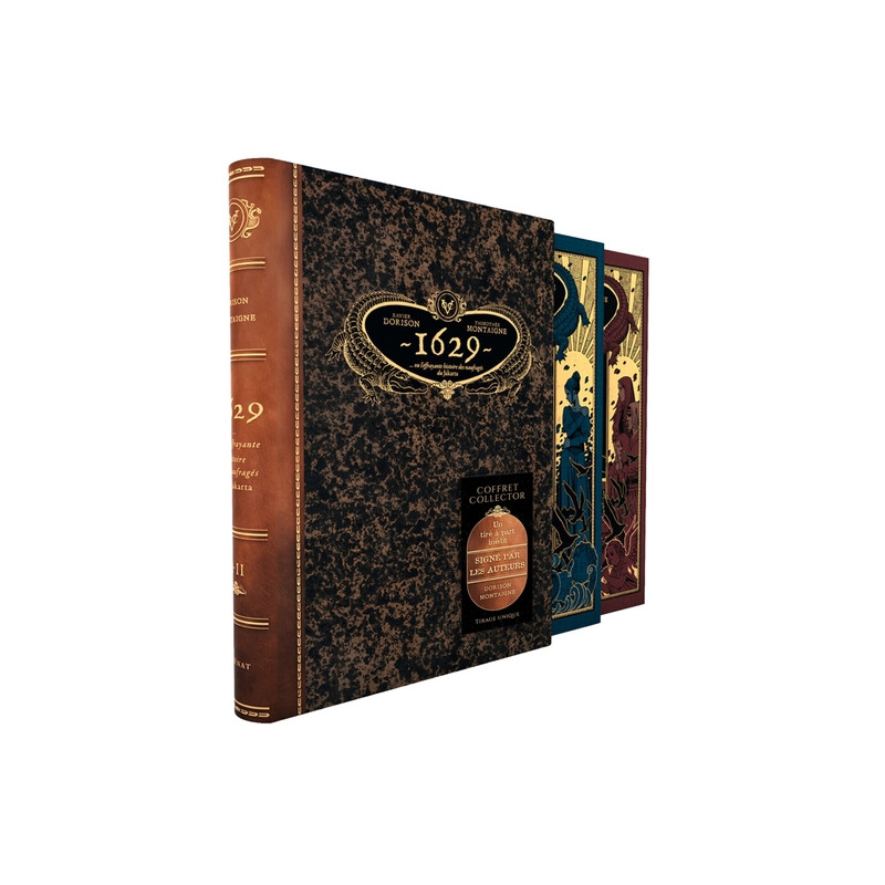 1629, ou l'effrayante histoire des naufragés du Jakarta - Coffret Collector Tomes 01 et 02