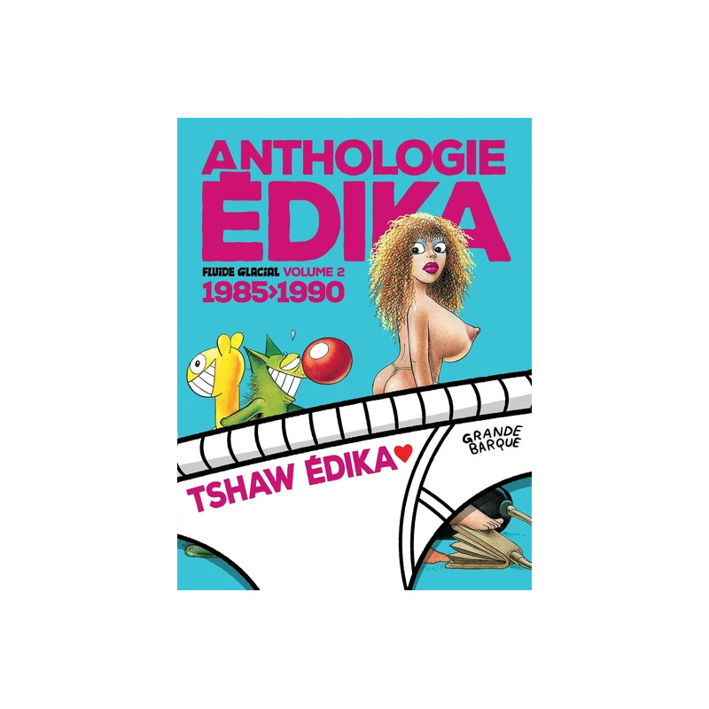 Édika - Anthologie volume 2 - Jaquette Tshaw Édika