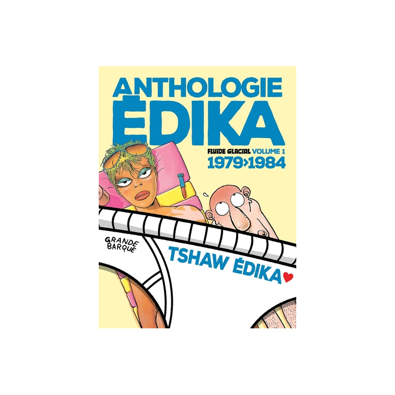 Édika - Anthologie volume 1 - Jaquette Tshaw Édika