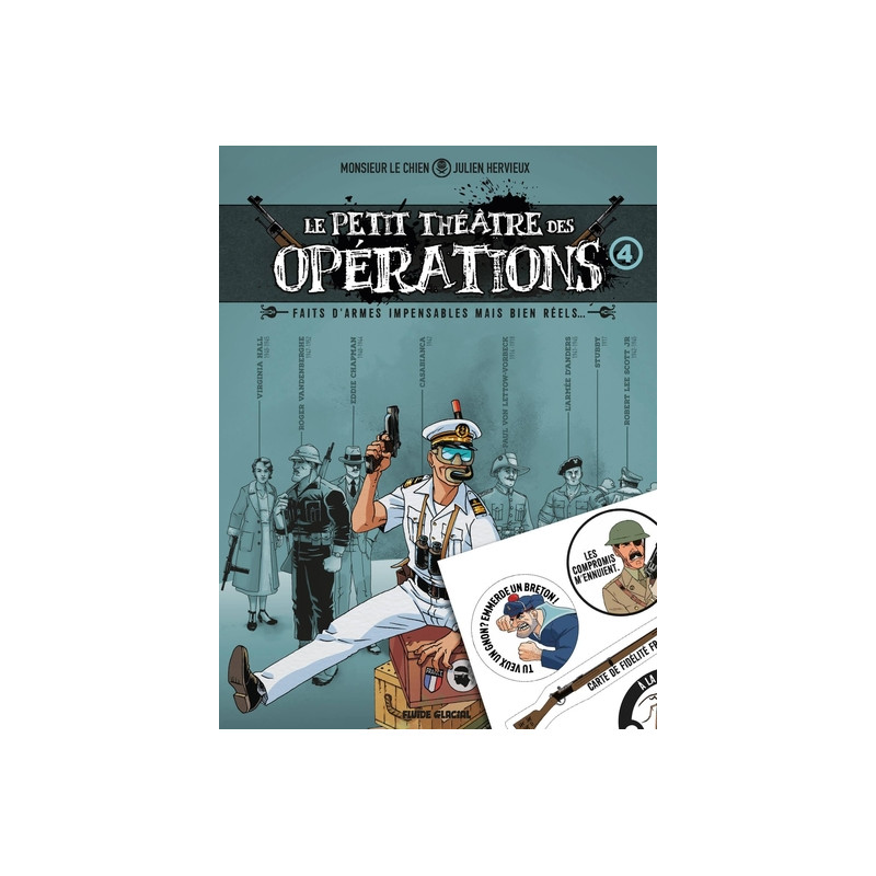 Le Petit Théâtre des opérations - tome 04 + 1 planche stickers offerte - édition limitée