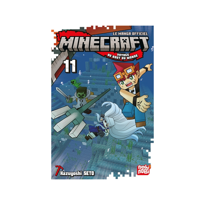 Minecraft, le manga officiel - Voyage au bout du monde T11