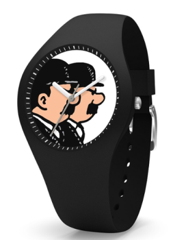 MONTRE - TINTIN & CO - DUPOND & DUPONT « M » - NOIRE