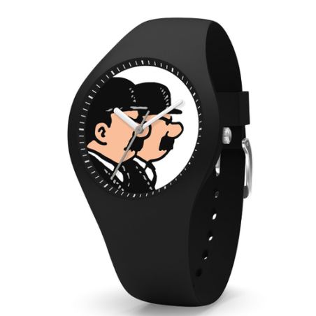 MONTRE - TINTIN & CO - DUPOND & DUPONT « M » - NOIRE