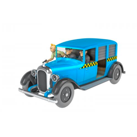 N?07 - TINTIN EN AMERIQUE - TINTIN EN VOITURE 124