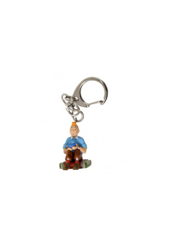 PORTE-CLES-TINTIN ASSIS TIBET 6CM