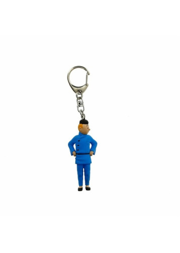 PORTE-CLES-TINTIN LOTUS 6CM