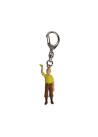 PORTE-CLES-TINTIN SALUE 6CM