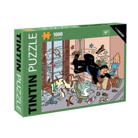 PUZZLE - CHUTE PORTE TAMBOUR - 1000 pcs  POSTER