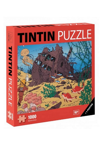PUZZLE TINTIN EPAVE LICORNE