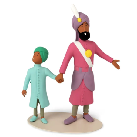 RESINE - MAHARADJAH ET SON FILS - MUSEE IMAGINAIRE