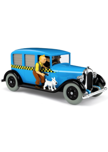 RESINE TINTIN - TAXI AMERIQUE 112e