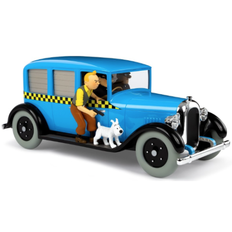 RESINE TINTIN - TAXI AMERIQUE 112e
