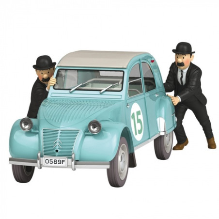 Nº54 LA 2CV DU RALLYE COKE EN STOCK - TINTIN EN VOITURE 124