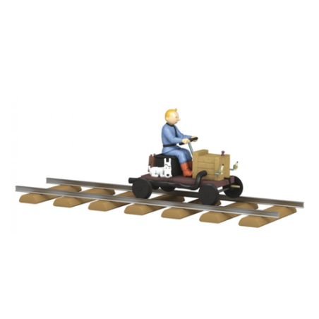 Nº59 LA DRAISINE A MOTEUR SOVIETS - TINTIN EN VOITURE 124