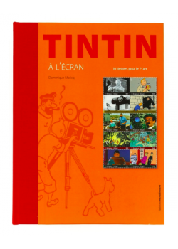 TINTIN - DIVERS - 53 - TINTIN À L'ÉCRAN - 10 TIMBRES POUR LE 7E ART