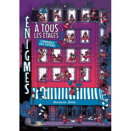 Énigmes à tous les étages Tome 3 L'immeuble aux espions